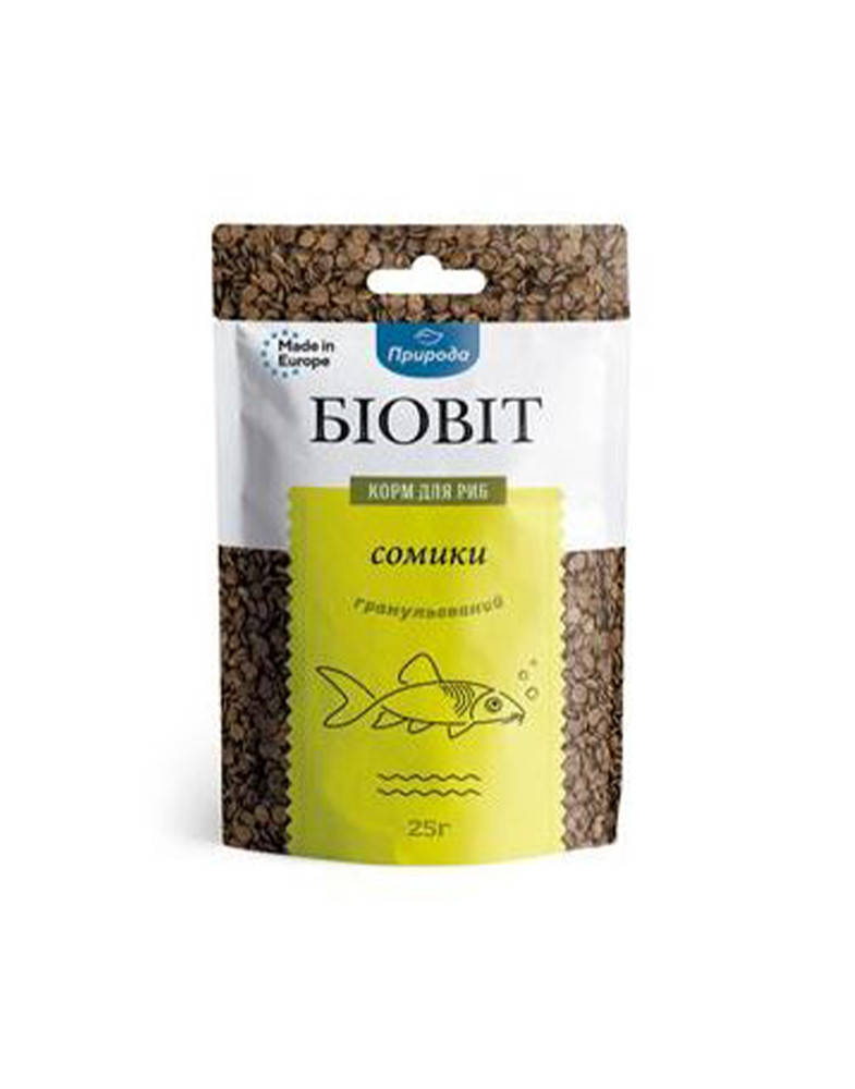 

Природа Корм для рыб Биовит «Сомики» 25 г