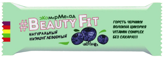 

Низкоуглеводный мармелад Beauty.Fit Черника (50 грамм)