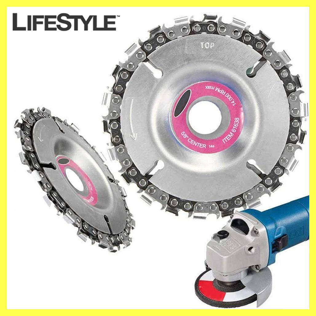 

Пильный цепной диск для болгарки Ø102 х 16 мм 22 зубца