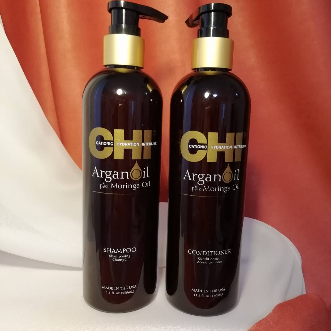 

Набор CHI Argan Oil Шампунь 340 мл + Кондиционер 340 мл