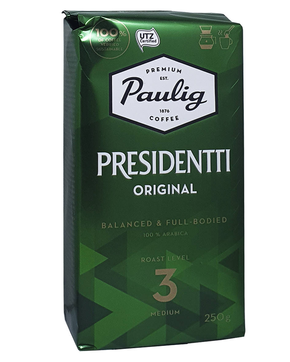

Кава мелена Paulig Presidentti Original 250 г (54669)