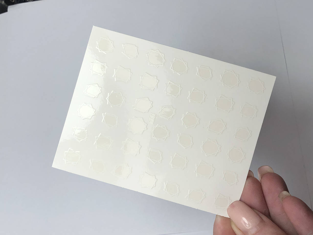 

Наклейки 3D 766 белые