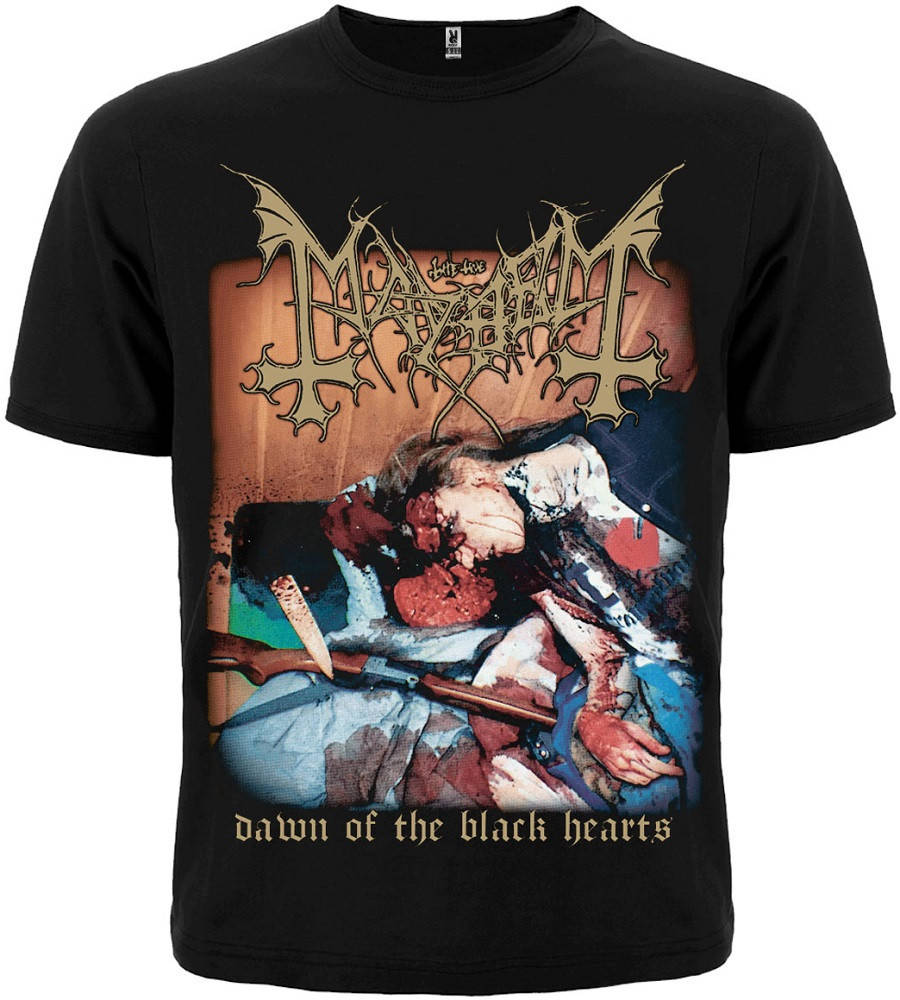 

Футболка Mayhem "Dawn of the Black Hearts", Размер M