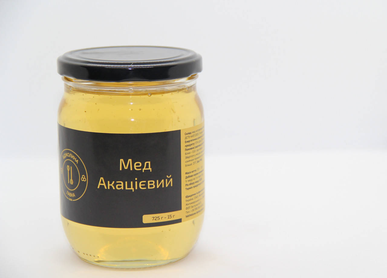 

Акациевый мед 0,5 л