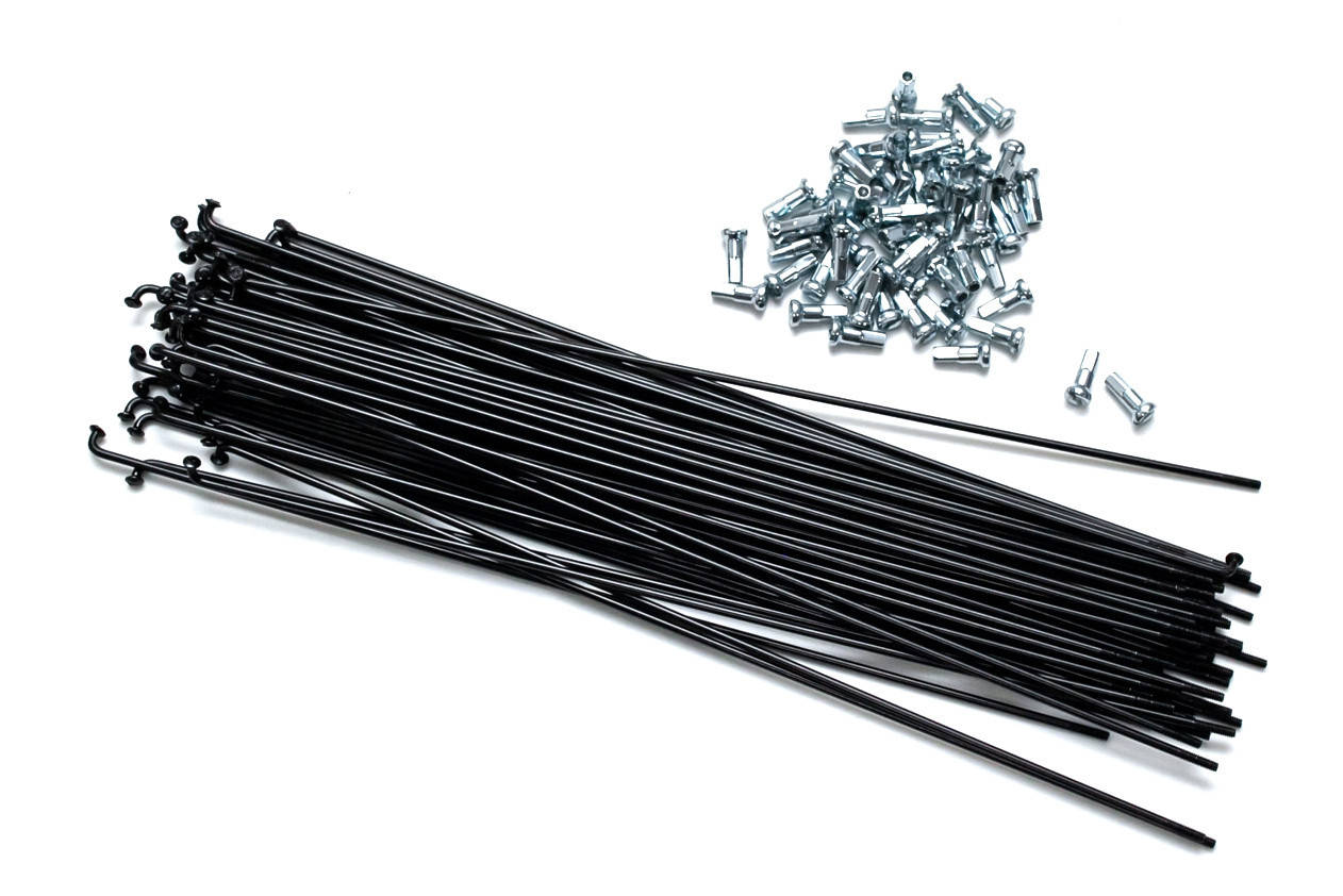 

Спица Spelli сталь 14G 2.0х292мм черные (403894)