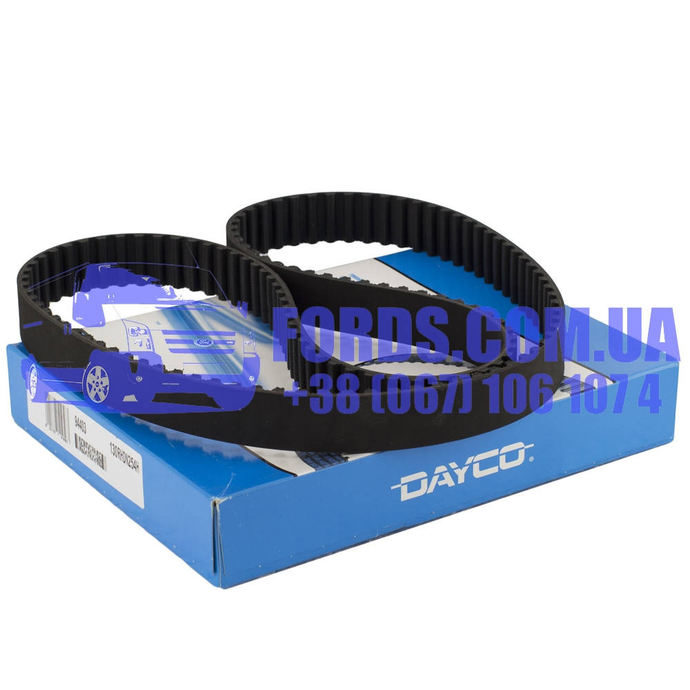 

Ремень ГРМ FORD TRANSIT 1991-2000 (130 TEETH 25.4MM) (1135355/1C1Q6K288BA/94403) DAYCO