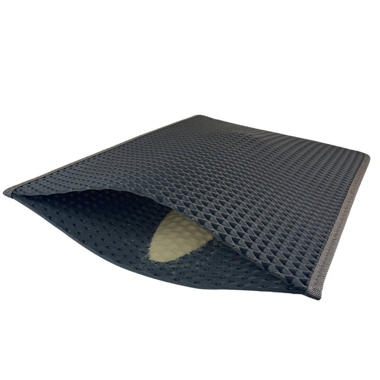 

Коврик для кошачьего лотка 60*40см СЕРЫЙ (большой)