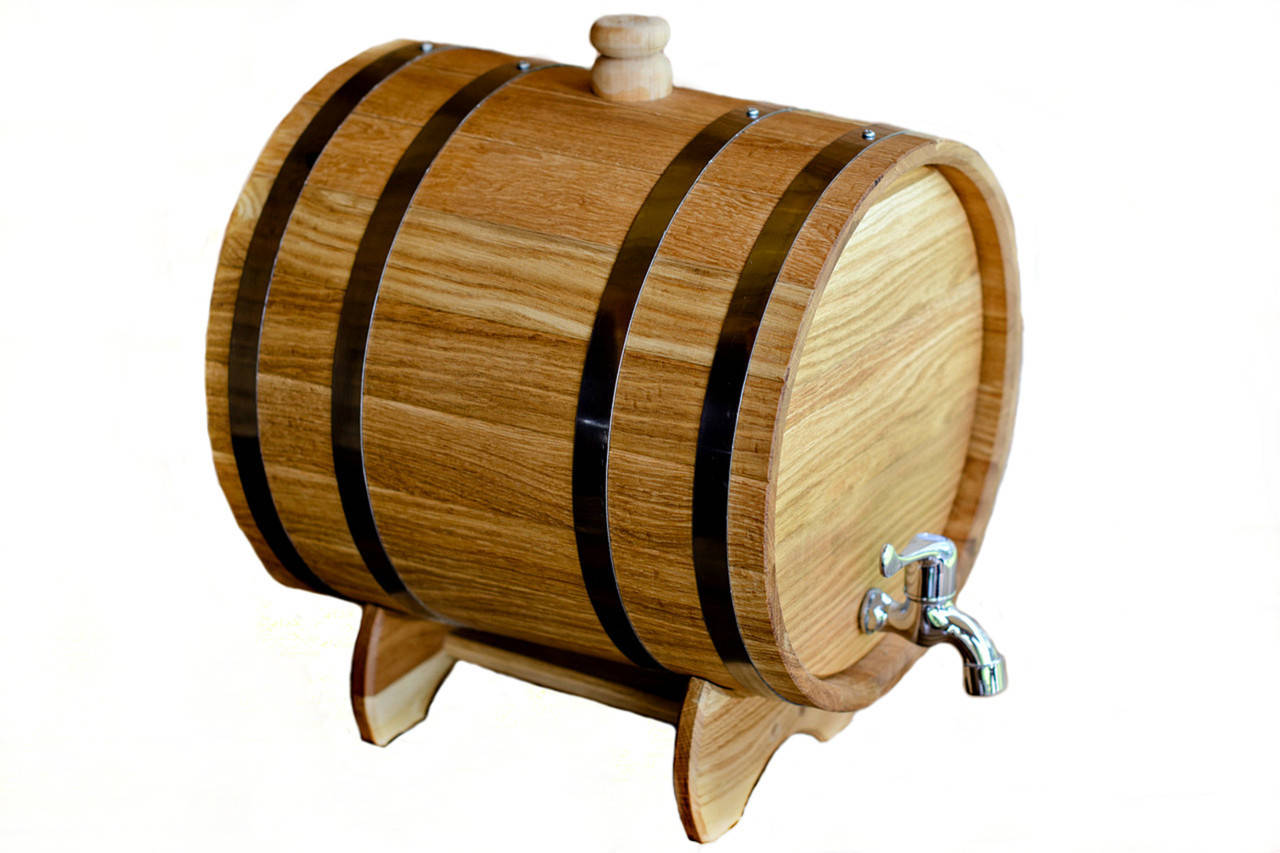 

Дубовый бочонок на 10 литров (жбан)