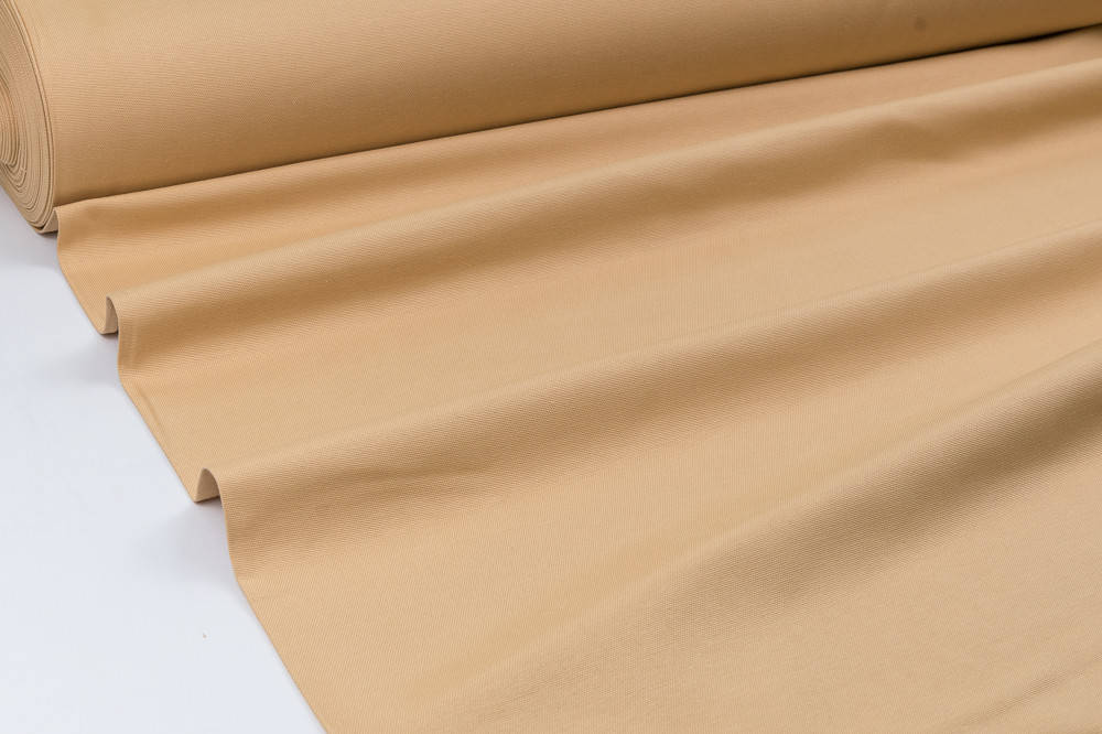 

Однотонная ткань Duck пыльно-горчичного цвета