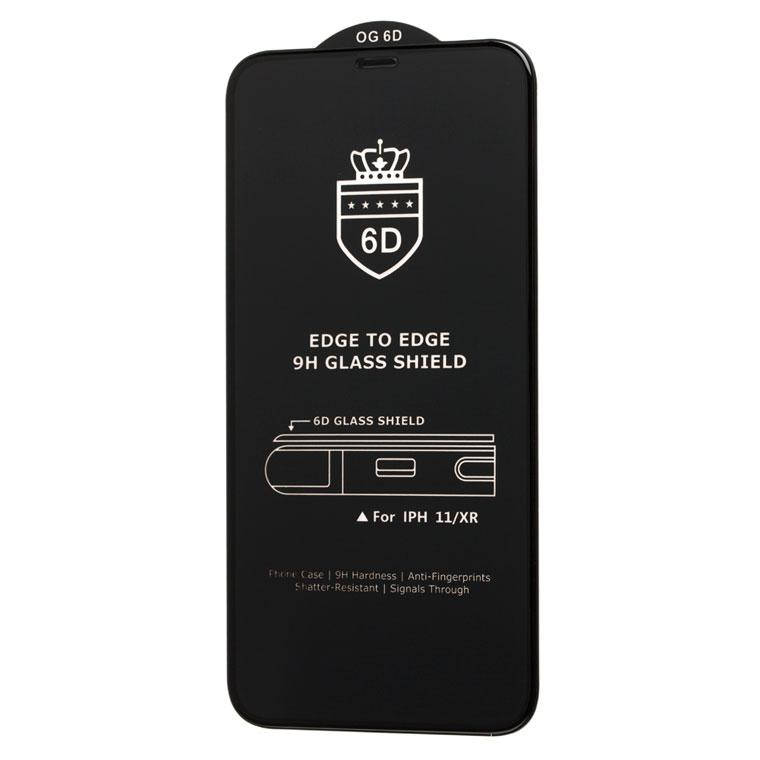 

Защитное стекло 6D OG Crown Xiaomi Redmi Note 9 Pro black, Черный