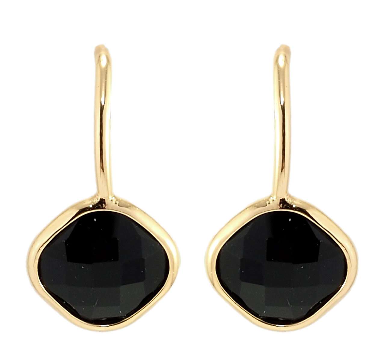 

Серьги Xuping Позолота 18K гвоздики (пусеты) "Черные фианиты"