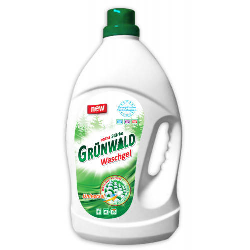 

Гель для стирки цветной и белой одежды Grünwald 4л / 80 стирок GRL06616
