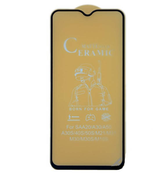 

Захисна плівка Ceramic Matte Samsung A305 Galaxy A30 2019 Full Glue black, Черный