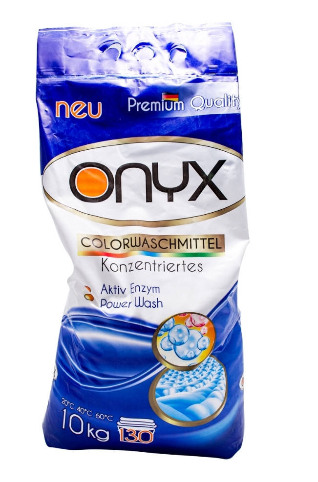

Стиральный порошок Onyx Color для цветной одежды 10 кг. (130 циклов)