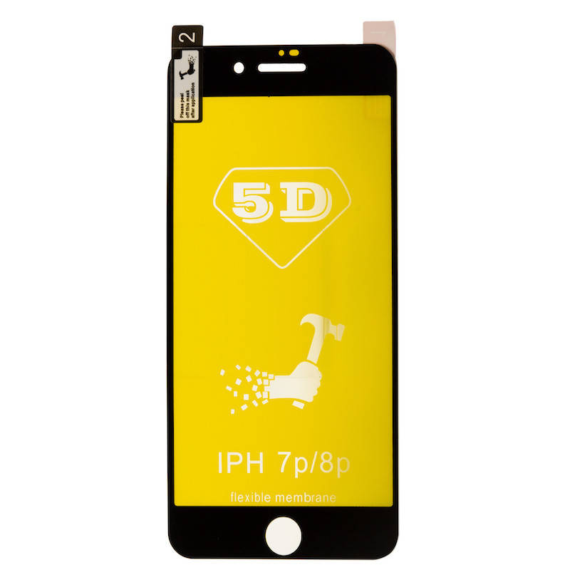 

Защитная пленка 5D для Apple iPhone 7 Plus / 8 Plus (black), Черный