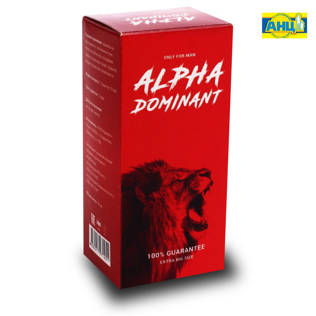 

Alpha Dominant - Гель для увеличения члена (Альфа Доминант)