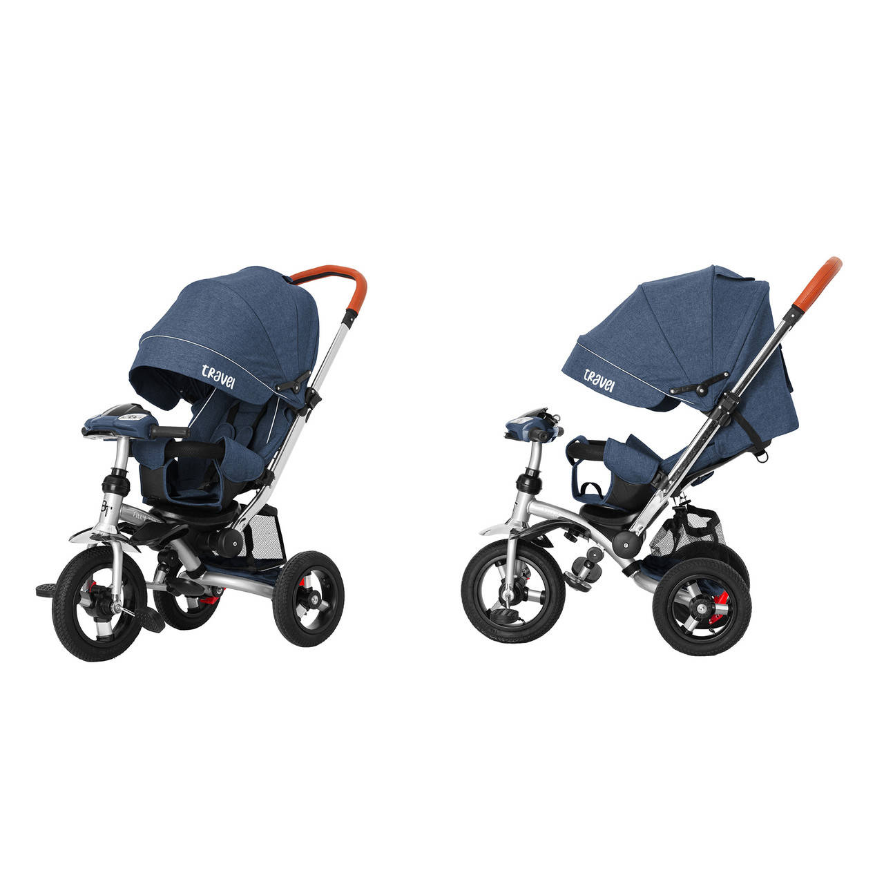 

Велосипед трехколесный TILLY TRAVEL T-387/1 синий