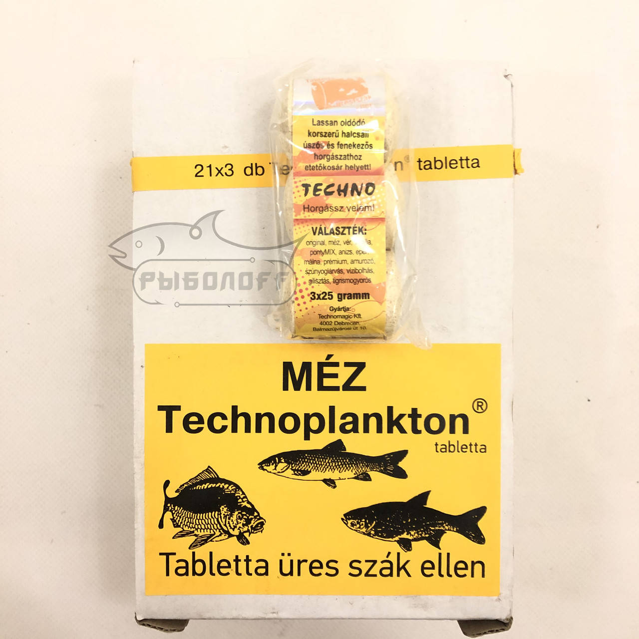 

Технопланктон "Мёд Techno, 3 шт/25гр