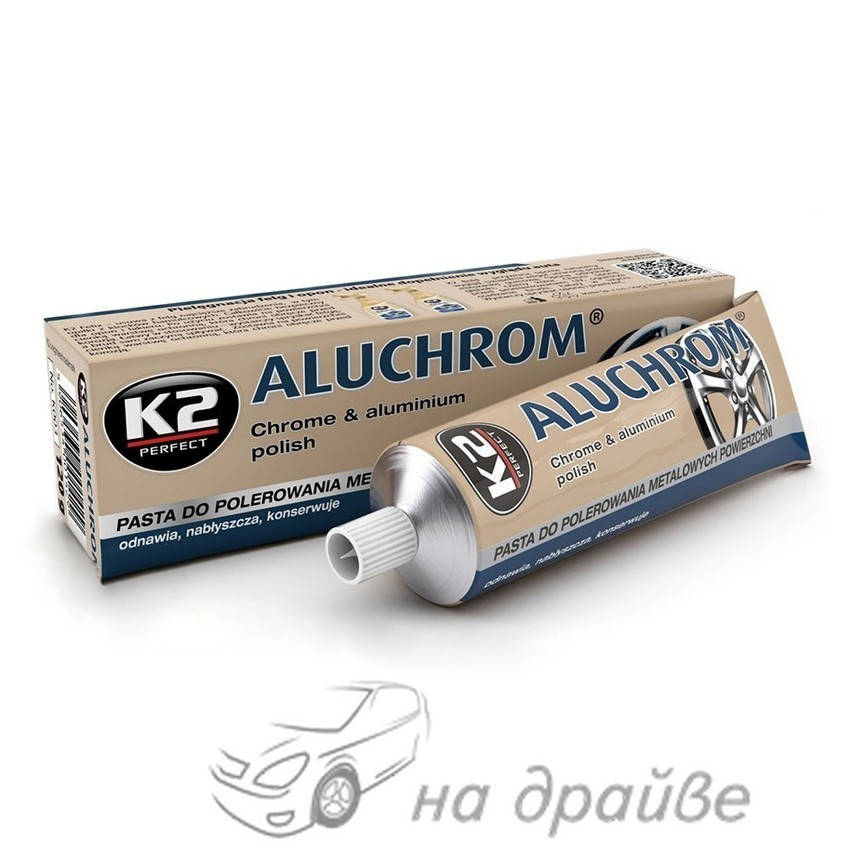 

Паста для полирования хромированных деталей Aluchrom 120гр K0031 K2