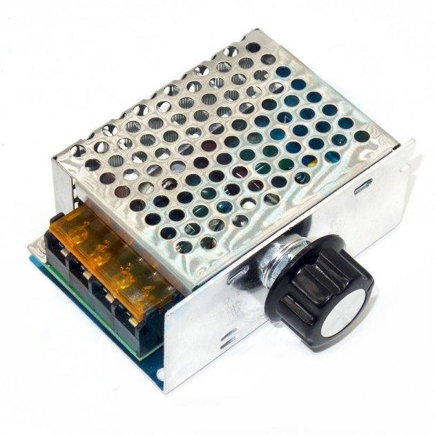 

Регулятор мощности, Диммер AC 220V 4000 W (4 кВт) в Корпусе - BTA41
