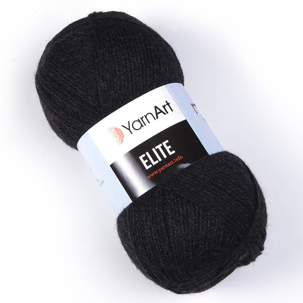 

Yarnart Elite № 241 черный
