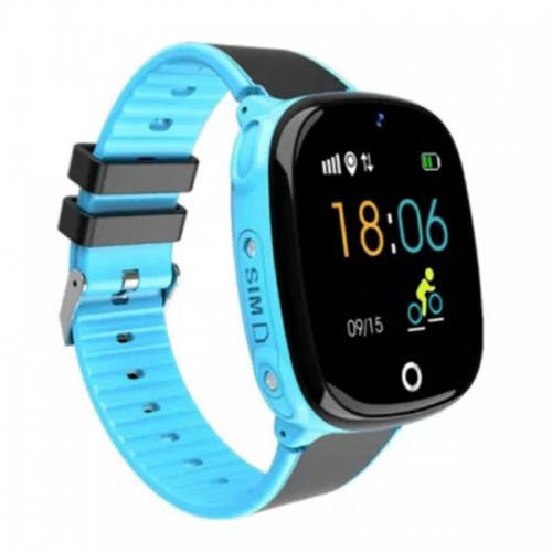 

Детские Умные Смарт Часы Baby Smart Watch Hw11 Aqua Plus Сине-Черные