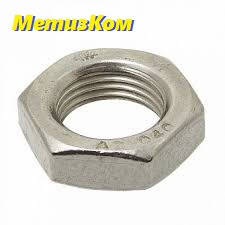 

Гайка М6 низкая шестигранная DIN 439