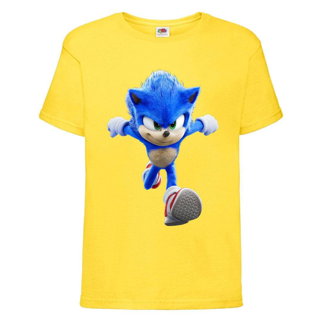 

Футболка детская Соник (SONIC) Желтая (snc yl-8)