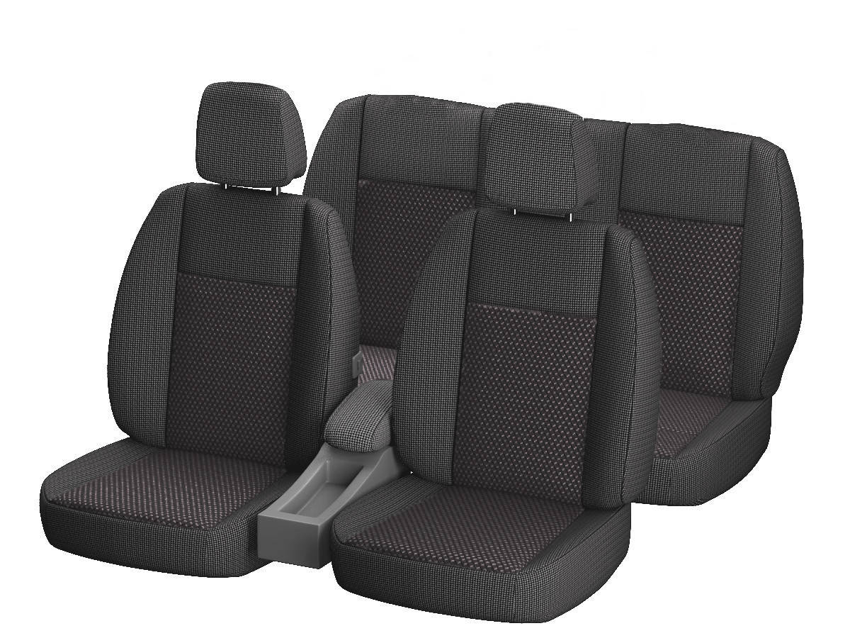 

Чехлы сидений ВАЗ 2110 гобелен с серыми вставками к-т Украина