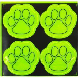 

Наклейка светоотражающая 4 шт на блистере. «Лапа»