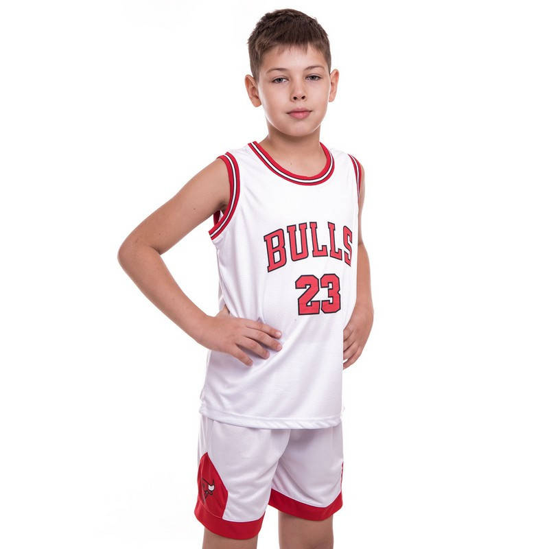 

Форма баскетбольная детская Basketball Unifrom Chicago Bulls 23 (5351)
