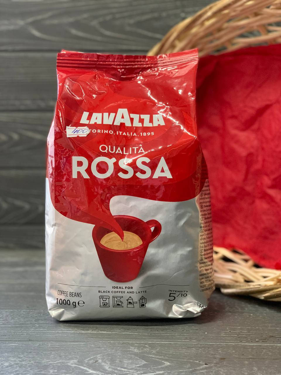 

Кава в зернах LavAzza Rossa, 1 кг