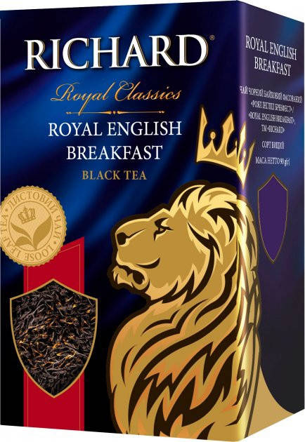 

Чай Richard чорний байховий листовий English Breakfast 90 г