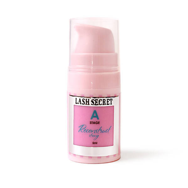 

Состав А для ламинирования ресниц и бровей в баночке Strong LASH SECRET (для жёстких и плотных ресниц) 5 мл