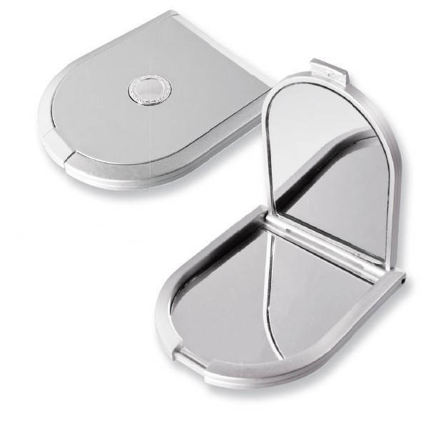 

Зеркало косметическое Ruby Rose Deluxe Two-Way Mirror двухстороннее полуовальное HB-331S