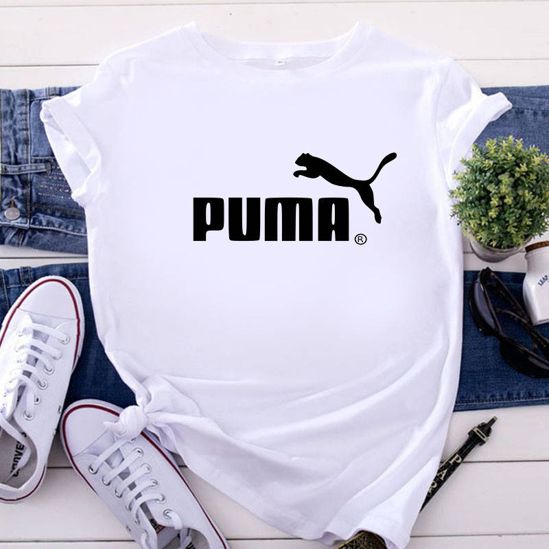 

Женская футболка Пума. Жіноча футболка Puma, Белый