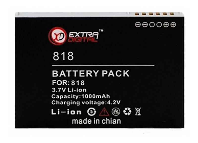 

Аккумулятор HTC Magician / PM16A / DV00DV6093 (1000 mAh) ExtraDigital