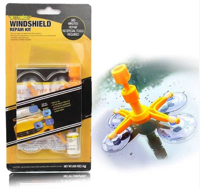 

Набор для ремонта лобового стекла Sunroz Windshield Repair Kit