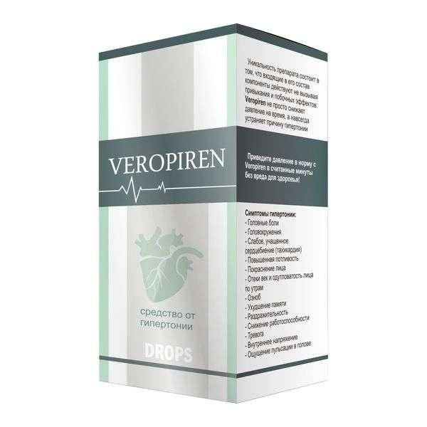 

Veropiren (Веропирен) – капли от гипертонии