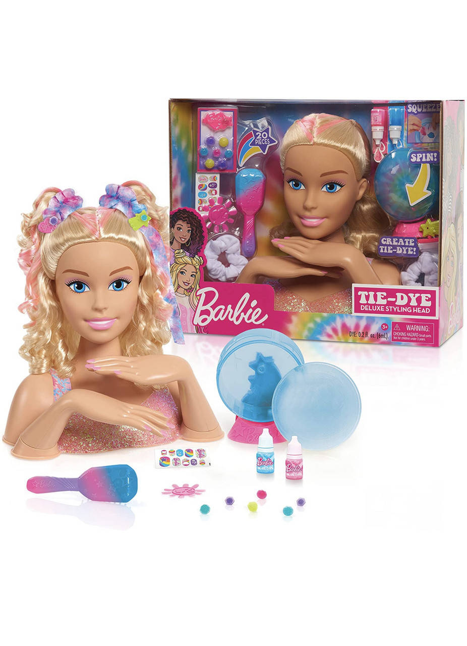 

Голова манекен Barbie Tie-Dye Deluxe 22-Piece Styling Head