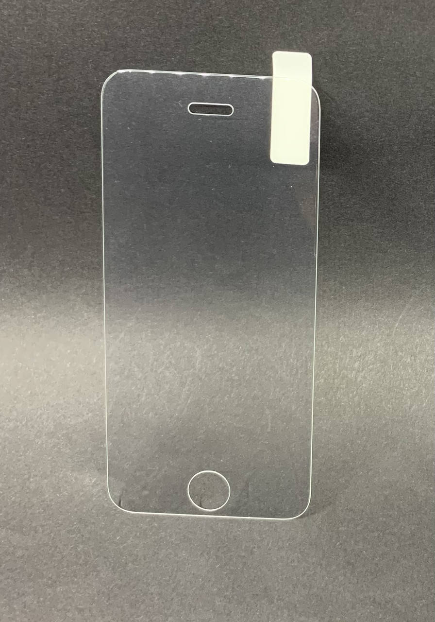 

Защитное стекло Iphone 5S полное покрытие Full Glue полный клей, Прозрачный