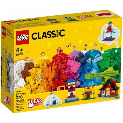

Конструктор LEGO Classic Кубики и домики 270 деталей (11008), Красный