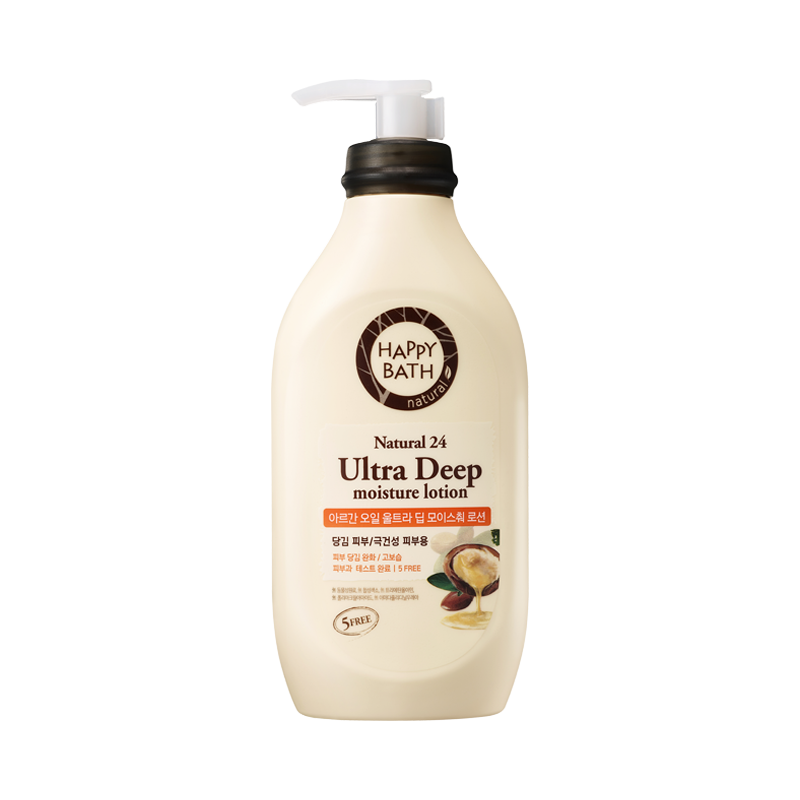 

Лосьон Для Тела Увлажняющий С Аргановым Маслом Happy Bath Nature 24 Argan Oil Ultra Deep Moisture Lotion 450ml