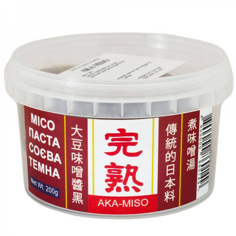 

Паста соєва темна Aka Miso 200г