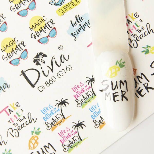 

Divia Наклейки "Слайдер" Di860 №016