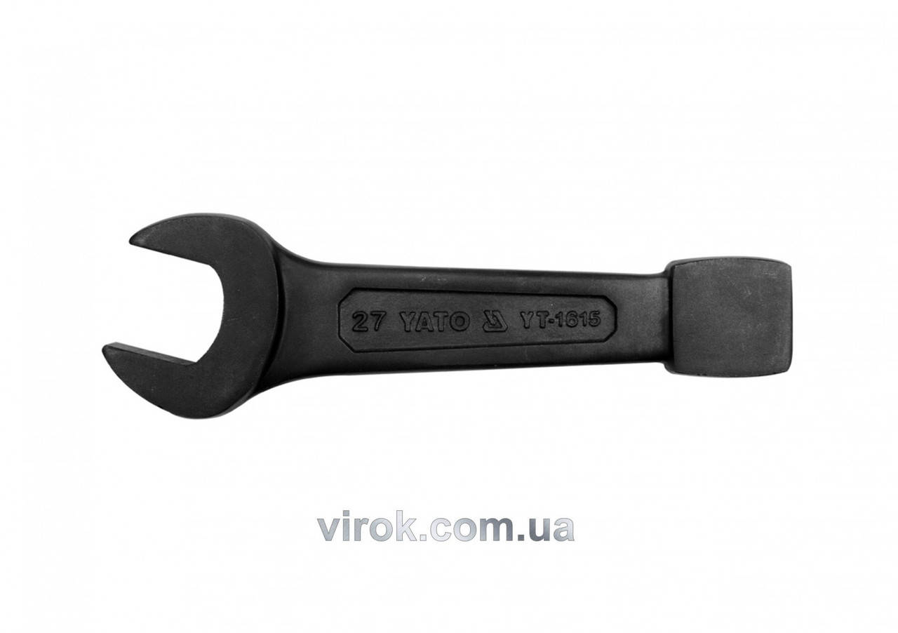 

Ключ рожковый ударный YATO 32 мм 195 мм YT-1617