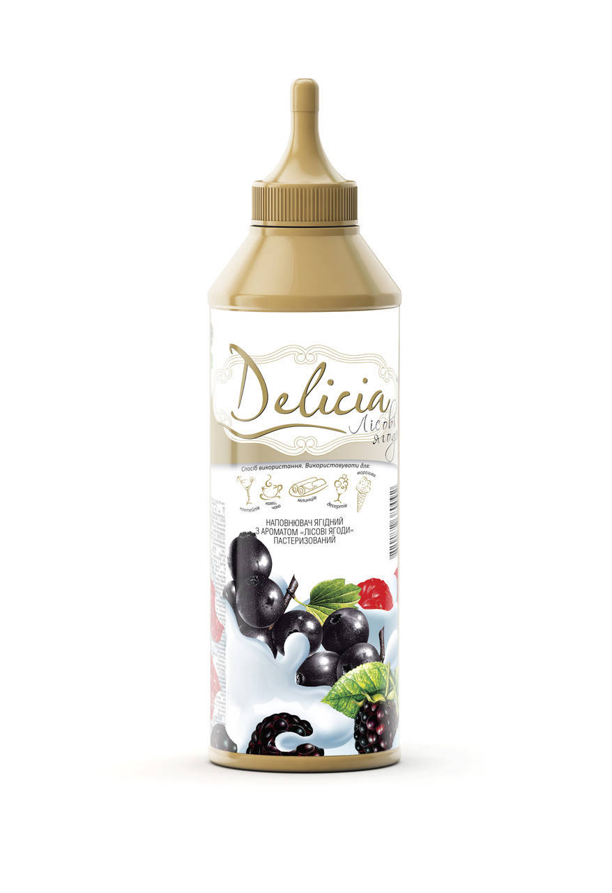 

Топпинг Лесные Ягоды Delicia 600 г
