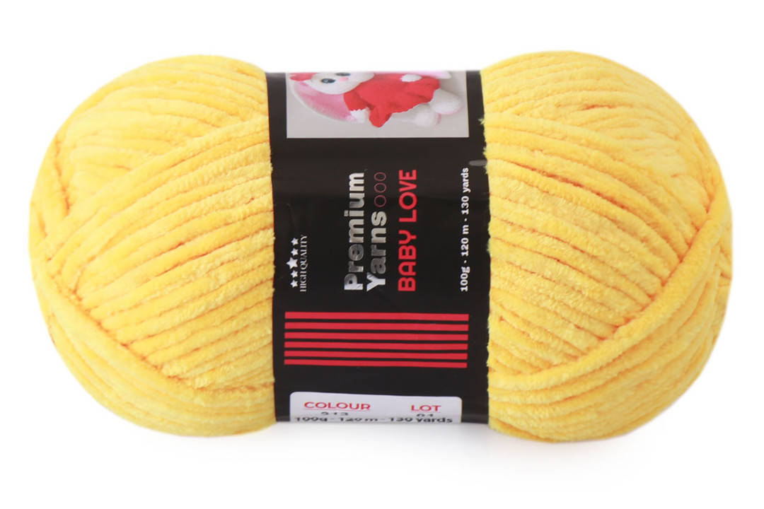 

Premium Yarn Baby Love, Желтый №313