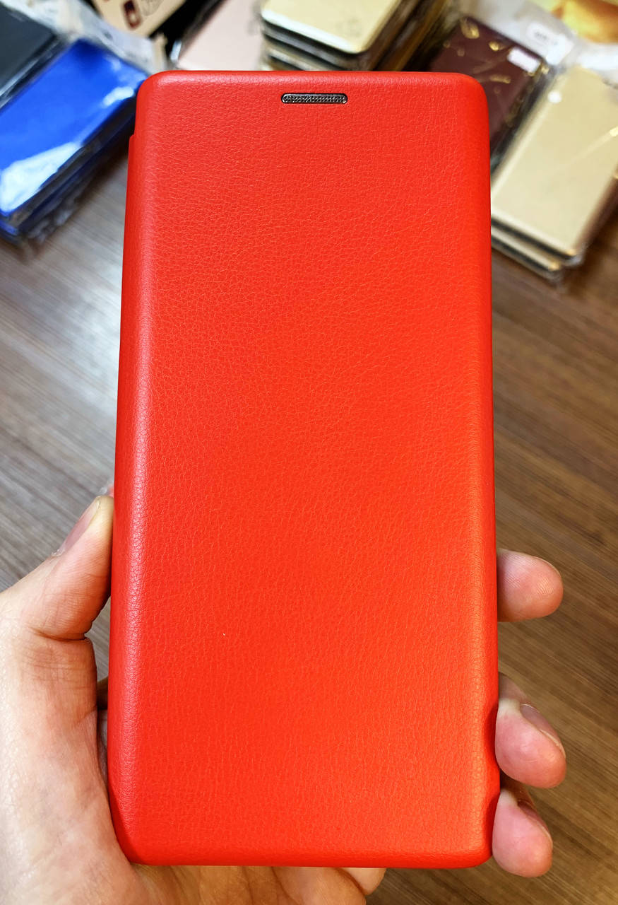 

Чехол-книжка на Xiaomi Redmi Note 8T красного цвета, Красный