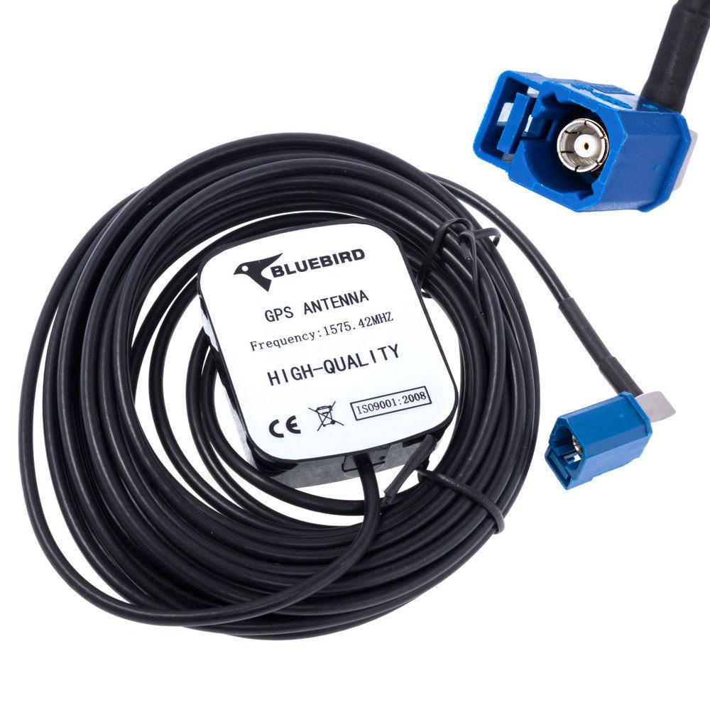 

Антенна GPS с разъемом FAKRA, длина 5м, на магните (ANT.GPS.FAKRA) BLUEBIRD